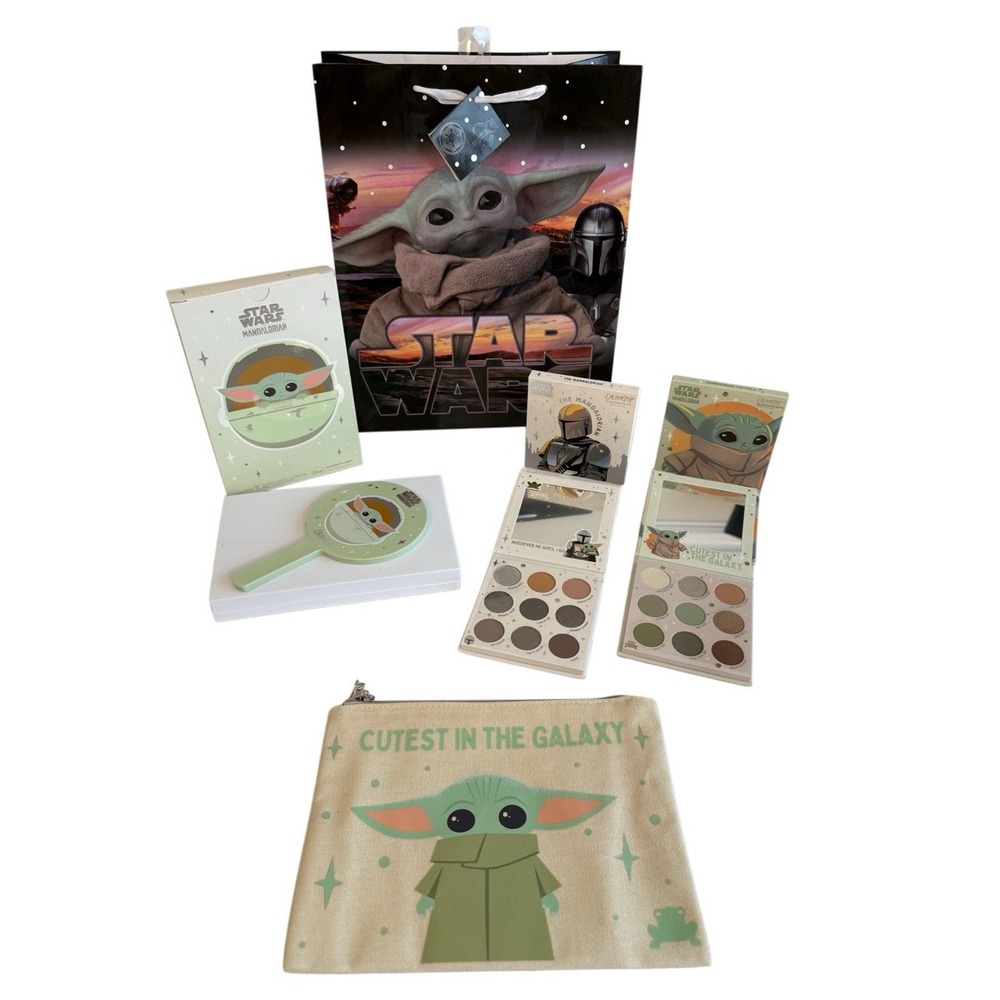 NEW ColourPop Disney Star Wars Grogu Mandalorian LTD Edition Eyeshadow Gift Set